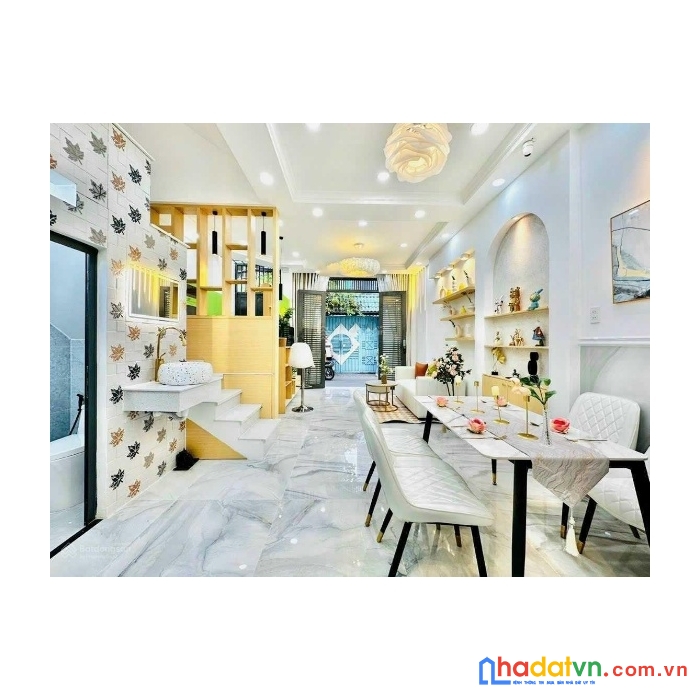 Bán nhà mặt tiền đường số 1, phường 4, gò vấp  70m2 sd, giá 4.35 tỷ.