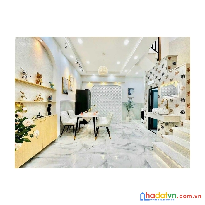 Bán nhà mặt tiền đường số 1, phường 4, gò vấp  70m2 sd, giá 4.35 tỷ.