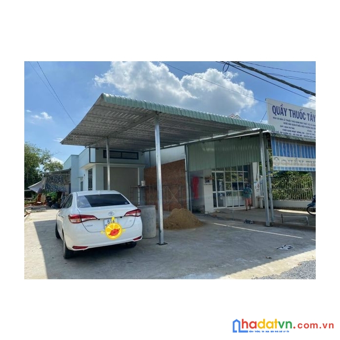 Cho thuê mặt bằng lô góc có mái che vừa mới xây đường 746 tân mỹ, bắc tân uyên