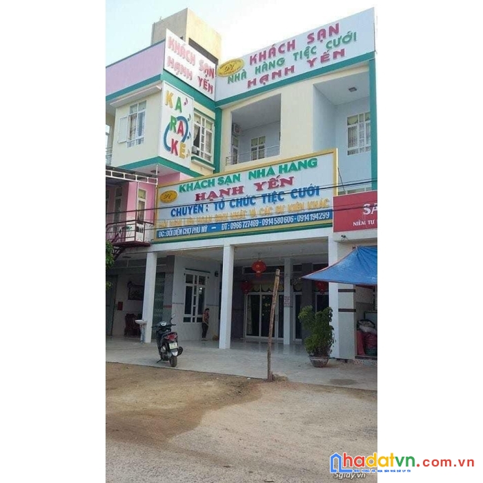 Bán gấp nhà hàng khách sạn hạnh yến trung tâm tt phù mỹ