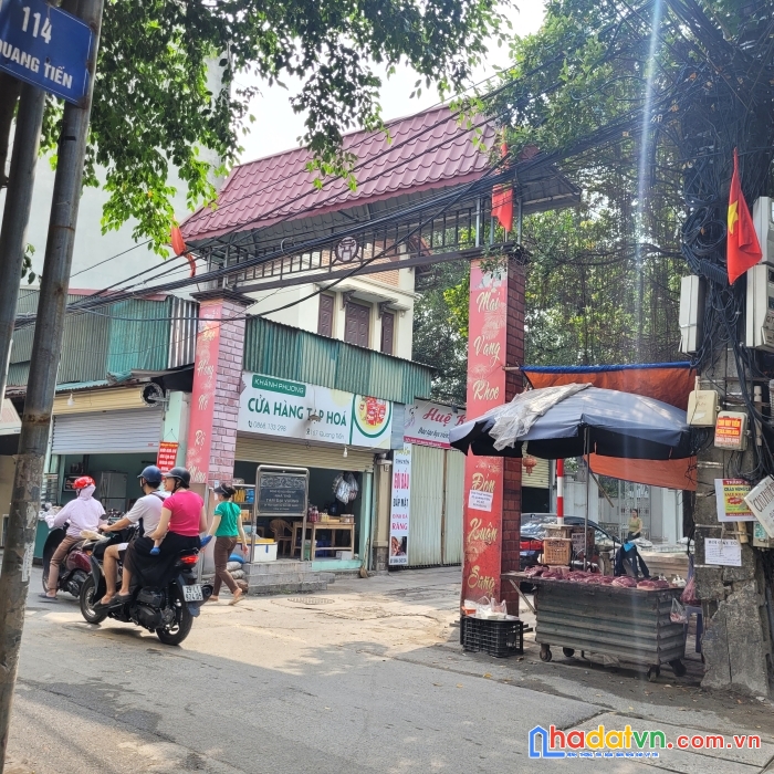 Chính chủ bán đất 40,3m2 nở hậu, ngõ 167 phố quang tiến, đại mỗ