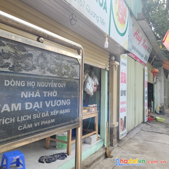 Chính chủ bán đất 40,3m2 nở hậu, ngõ 167 phố quang tiến, đại mỗ