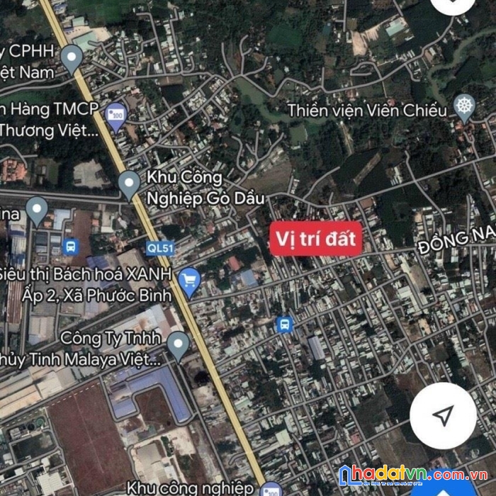 Bán đất phước bình long thành, dt 5x20,40 tc gần kcn gò dầu ql51. lh 0908528868