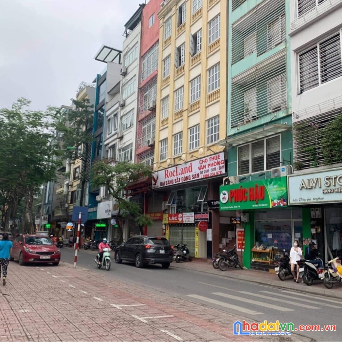 Bán nhà mặt phố nguyễn công hoan, 2 mặt phố, sổ vuông, kinh doanh đỉnh, 5 tầng 60m, 24 tỷ