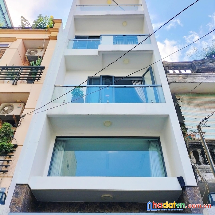 Xe hơi ngủ  nhà, 4 tầng mới modern, lê văn sỹ, pn, 10m ra hxt, 5pn, sổ a4, 62m2, 12.5 tỷ 