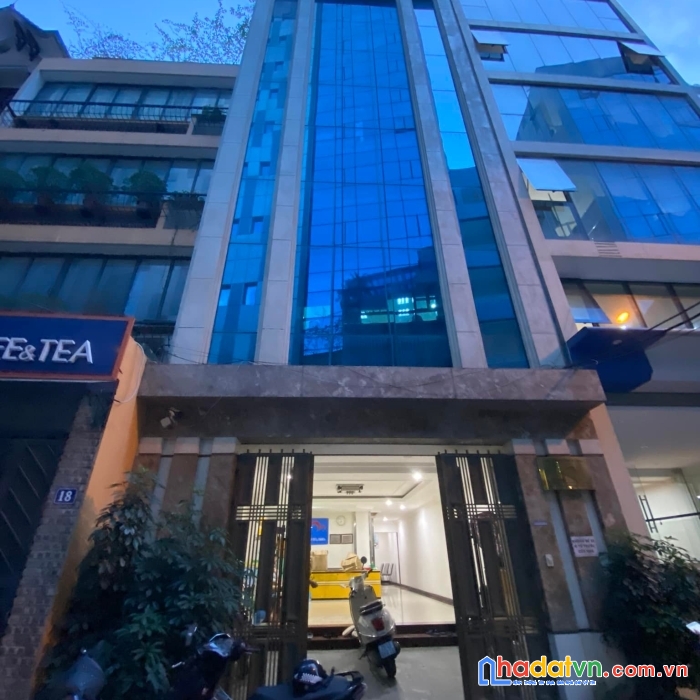 Bán nhà phố trần thái tông, cầu giấy 140m, 10 tầng, mt 8m. giá: 60 tỷ