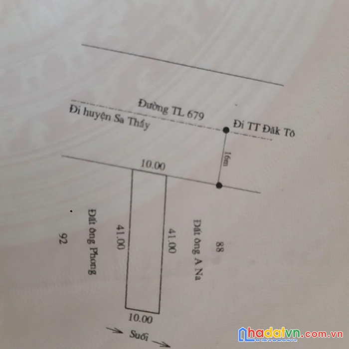 Sở hữu ngay lô đất vị trí đắc địa tại xã pô kô đắk tô, kon tum