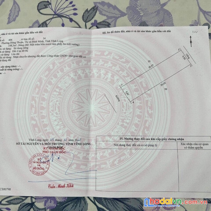 Sở hữu ngay lô đất vị trí đắc địa tại thị xã bình minh, tỉnh vĩnh long - giá cực rẻ