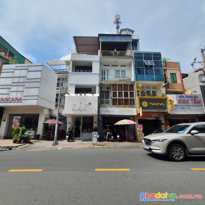 Mặt tiền lê văn sỹ - q3 – 86m2 ( 4.4 x 23m) – hđ 300 triệu - giá 13.4 tỷ