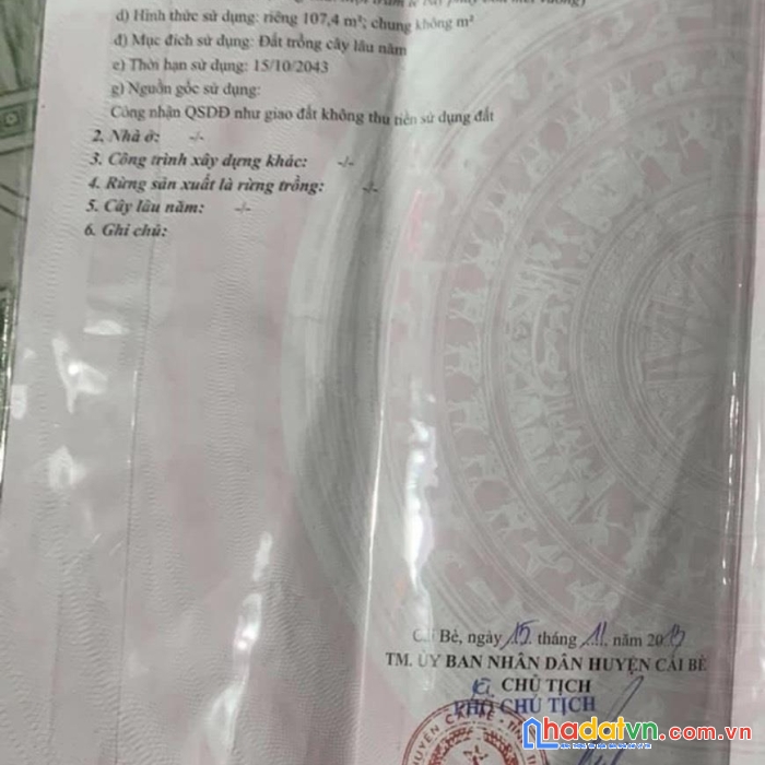 Sở hữu ngay căn nhà đẹp vị trí đắc địa tại huyện cái bè - giá đầu tư