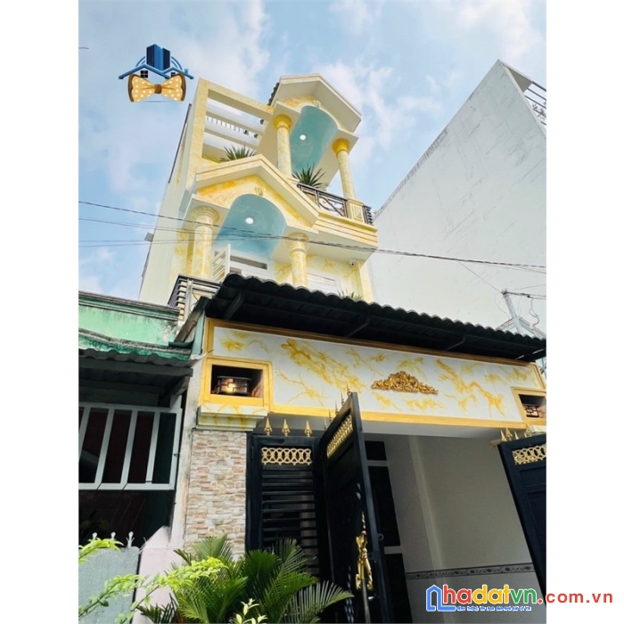 Nhà đẹp phan huy ích, gò vấp – hxh, 4 tầng, tặng full nội thất, 6.35 tỷ