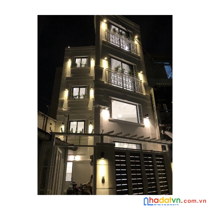 Nhà xây mới - 48 m2 4 tầng ngay bên sunny plaza hẻm 6m phạm văn đồng p3 gò vấp 6,2 tỷ