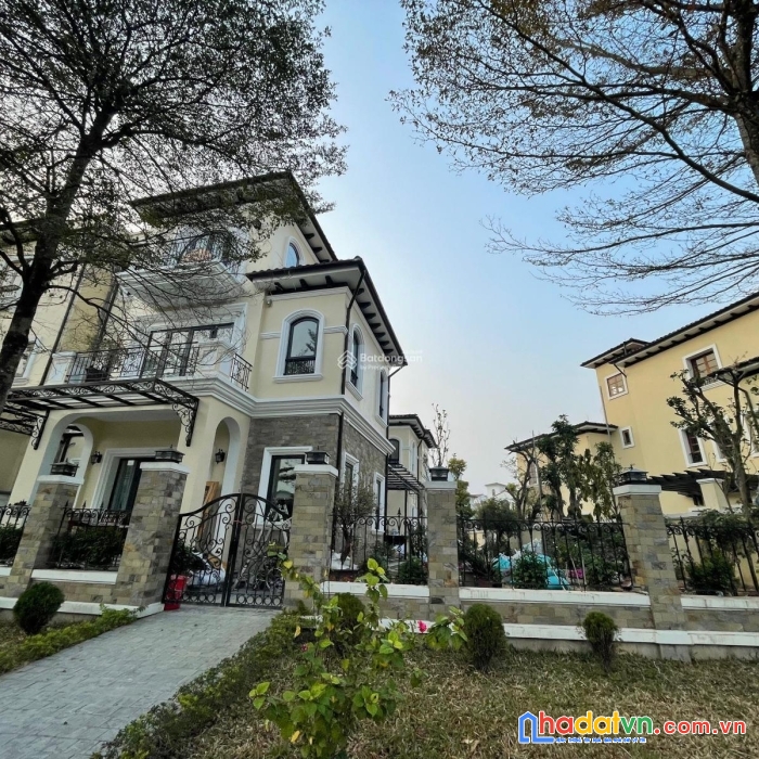 Bán biệt thự ô góc 3 mặt thoáng 370m2 đẹp nhất vista lago nam an khánh. giá đặc biệt rẻ 88tr/m2