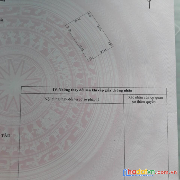 Chính chủ bán gấp đất mặt tiền vị trí đẹp tại phường 11, tp vũng tàu