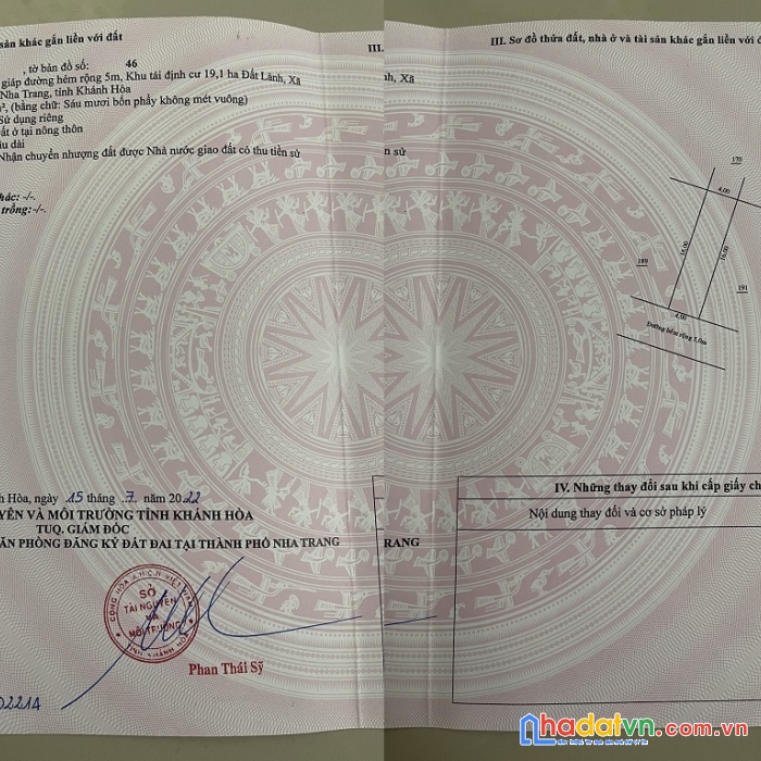 Chính chủ cần bán nhà tđc đất lành gần trường mầm non đất lành  xã vĩnh thái, nha trang, khánh hoà