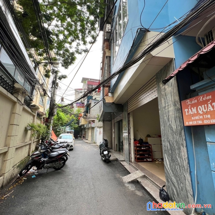Bán nhà nguyễn an ninh hoàng mai hà nội 50m2x5tx6m mặt tiền. gara 7 chỗ thang máy nhập khẩu.