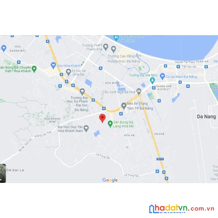 Nhà mặt tiền gần bến xe đn, hoà minh, 90m2, 3 tầng, 3.4 tỷ tl