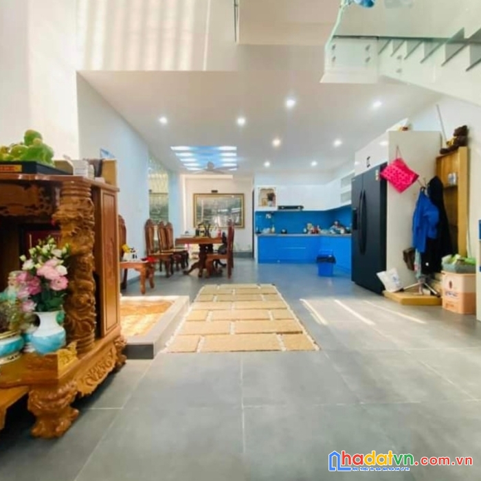 Bán nhà 1t2l mặt tiền đường trần thị hoa gần chợ đồi p.an bình shr thổ cư
