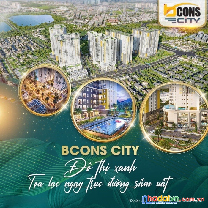 Chỉ với 350triệu trả trước sở hữu 2pn 2wc căn hộ bcons city - khu phức hợp ngay làng đhqg thủ đức