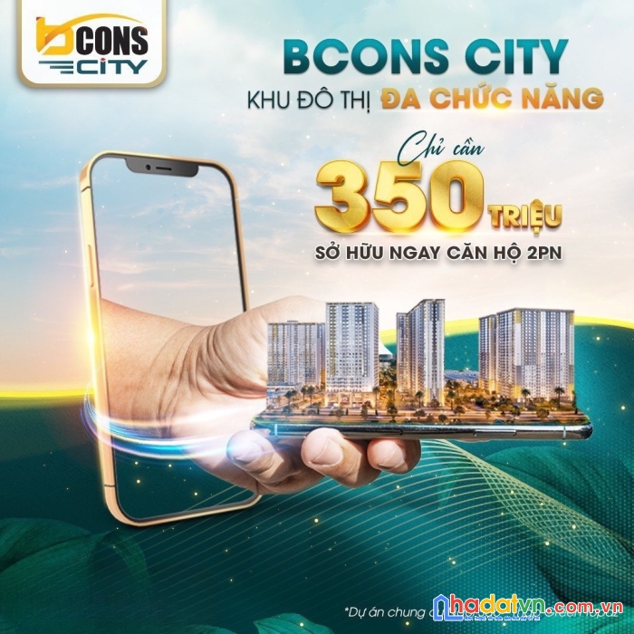 Chỉ với 350triệu trả trước sở hữu 2pn 2wc căn hộ bcons city - khu phức hợp ngay làng đhqg thủ đức