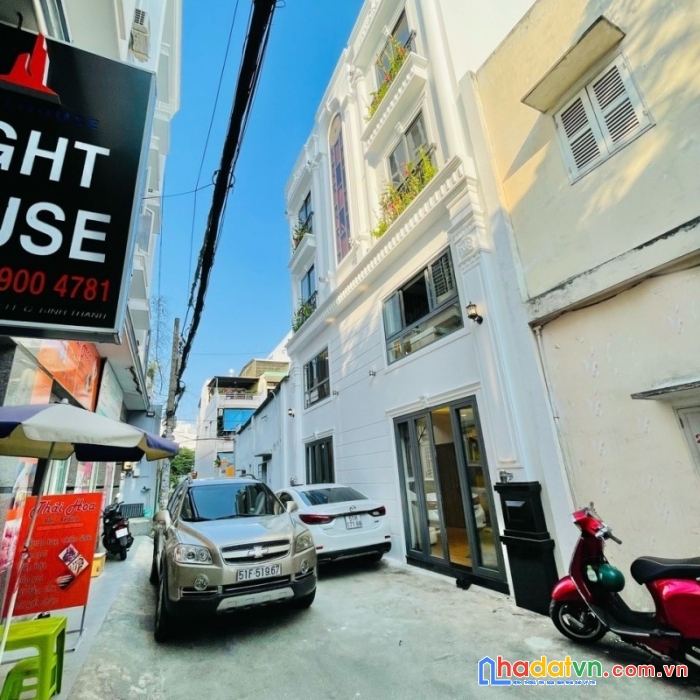 Bán nhà nguyễn văn đậu bình thạnh 4 tầng hẻm xe tải giá nhỉnh 8 tỷ