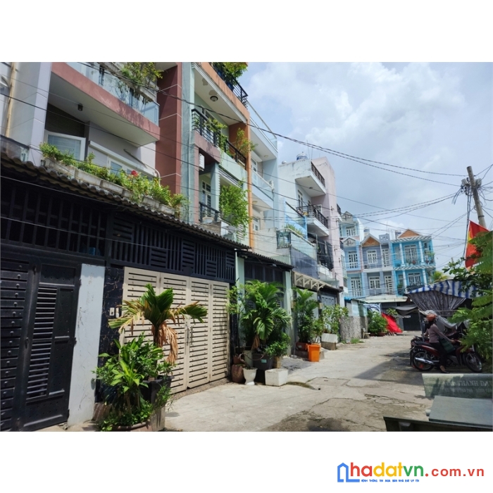 Hẻm xe hơi 8m 4.3x14.5m 4 tầng chỉ 5.3 tỷ lê văn thọ- phạm văn chiêu gò vấp