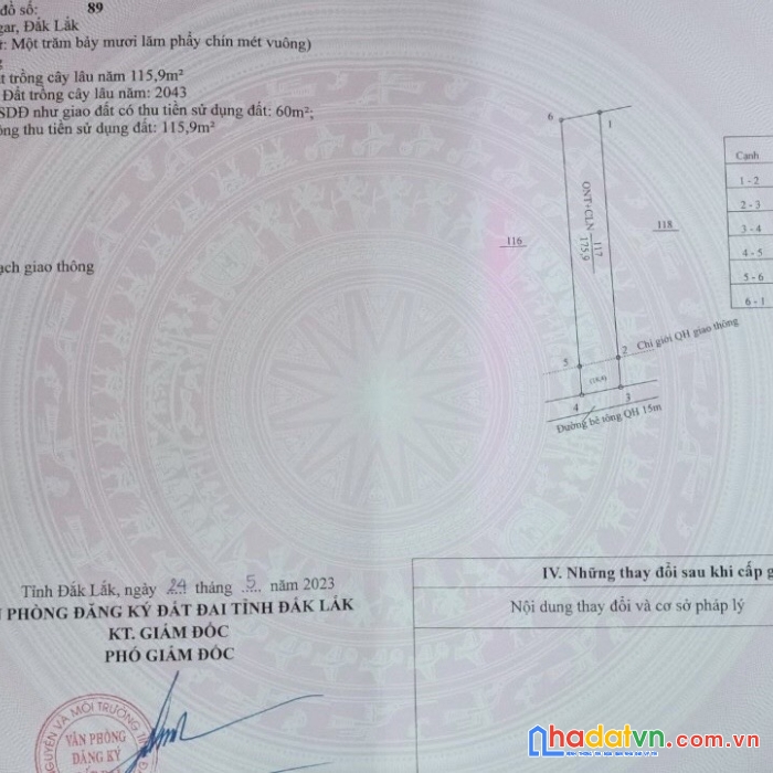 Cần bán gấp lô đất thổ cư vị trí siêu đẹp – giá đầu tư tại cư mgar