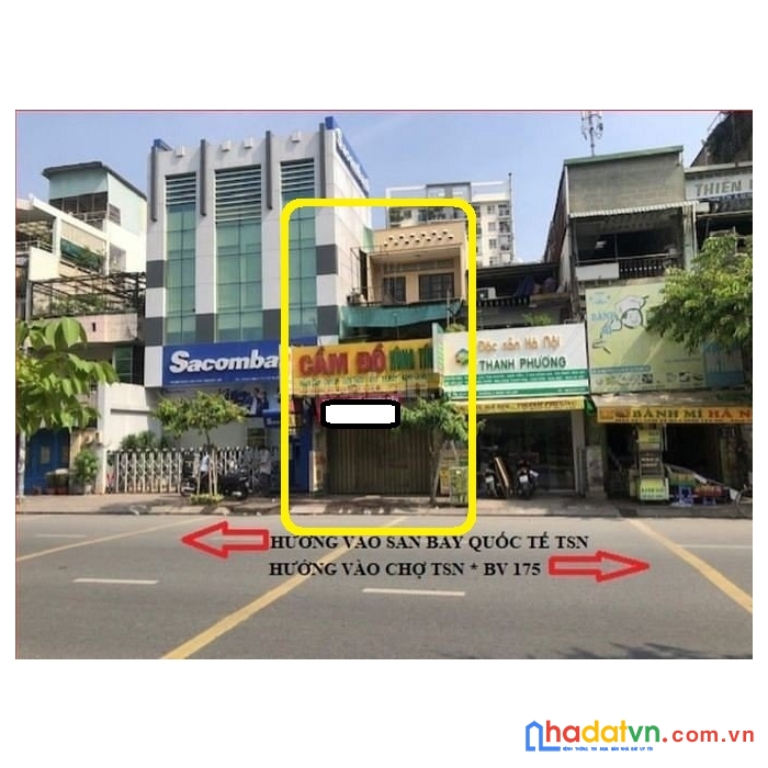 Cho thuê nhà mtkd nguyễn thái sơn 86m2 cạnh ngân hàng sacombank