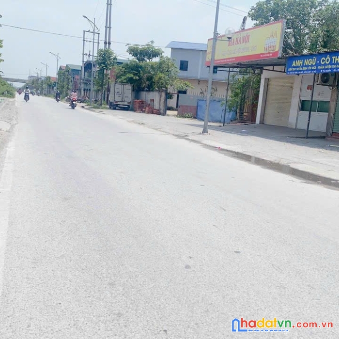 Đất kinh doanh mặt cầu bắc thăng long-hải bối-đông anh-hn
diện tích      ; 225 lô đất 2 mặt đường
