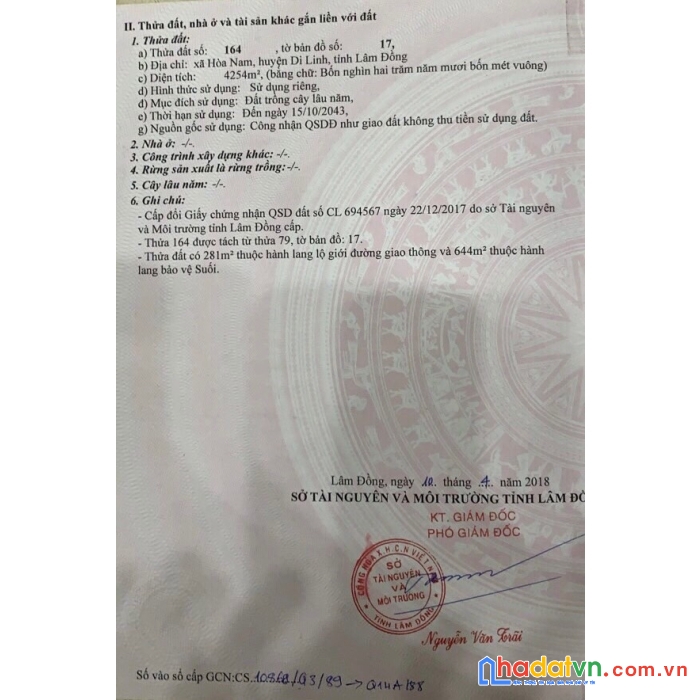 Cần bán gấp lô đất nghỉ dưỡng siêu đẹp