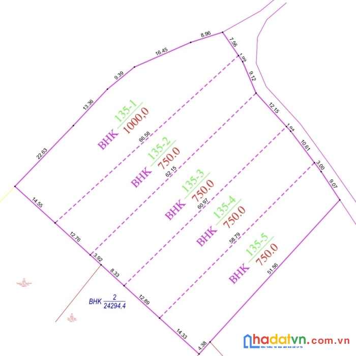 Mở bán 5 lô sổ hồng công chứng ở ninh xuân chỉ 268tr 1 lô