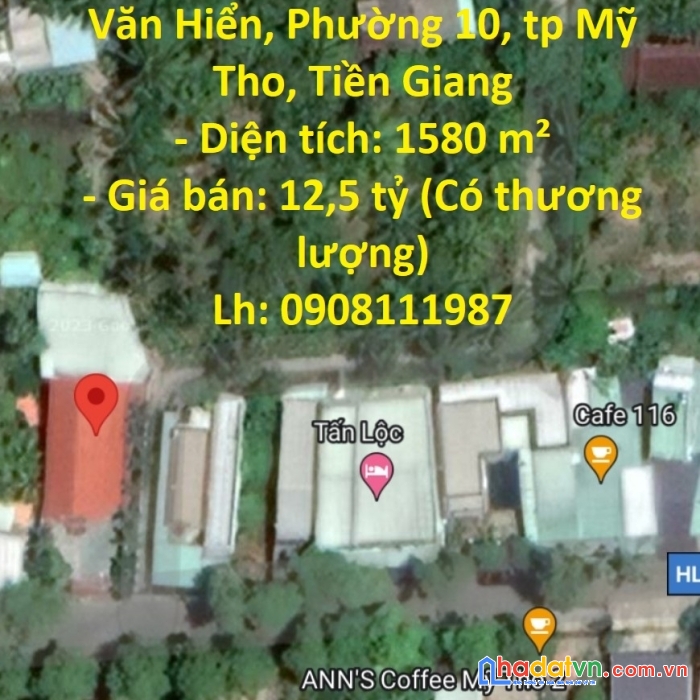 Chính chủ bán lô đất đẹp vị trí đắc địa tại tp mỹ tho, tiền giang - giá cực rẻ