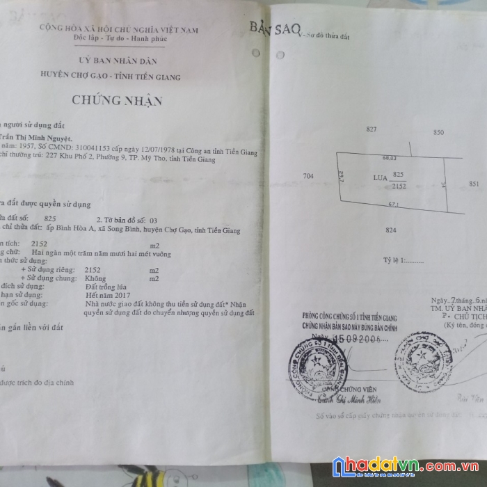 Sở hữu ngay lô đất vườn vị trí đẹp tại huyện chợ gạo - giá cực ưu đãi