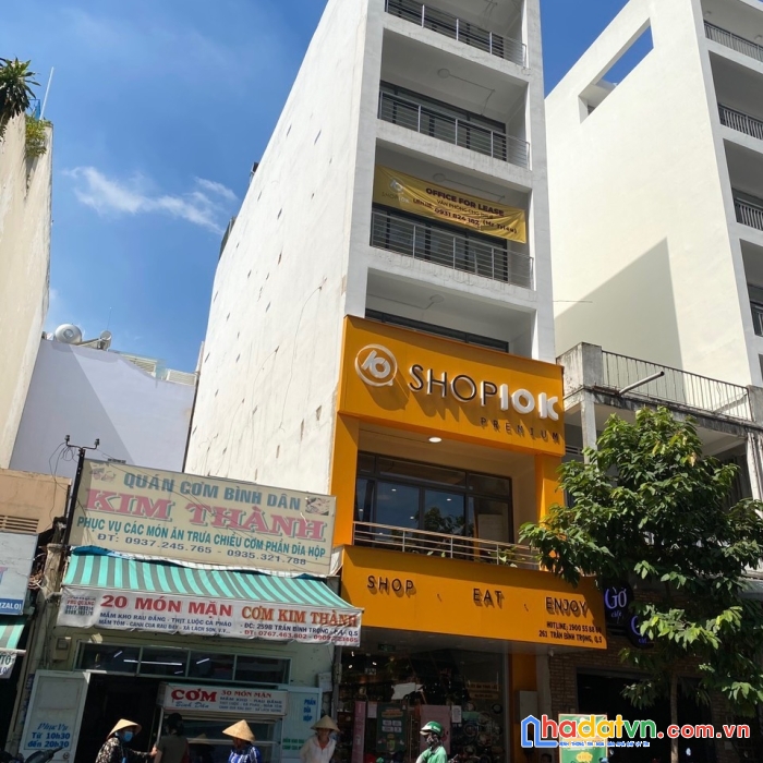Cho thuê toà nhà mặt tiền trần bình trọng, phường 4, quận 5