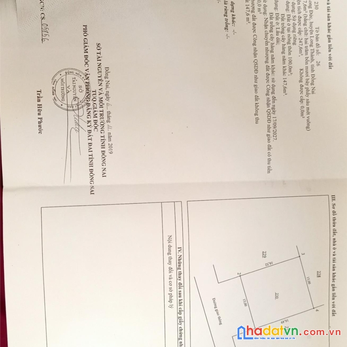 Chính chủ bán căn nhà tại xã long đức, huyện long thành, tỉnh đồng nai