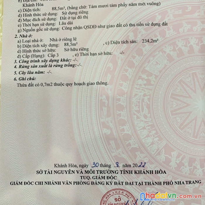 Bán nhà 3t góc 2mt trần phú- nha trang 88.5m2 chỉ 10.5 tỷ