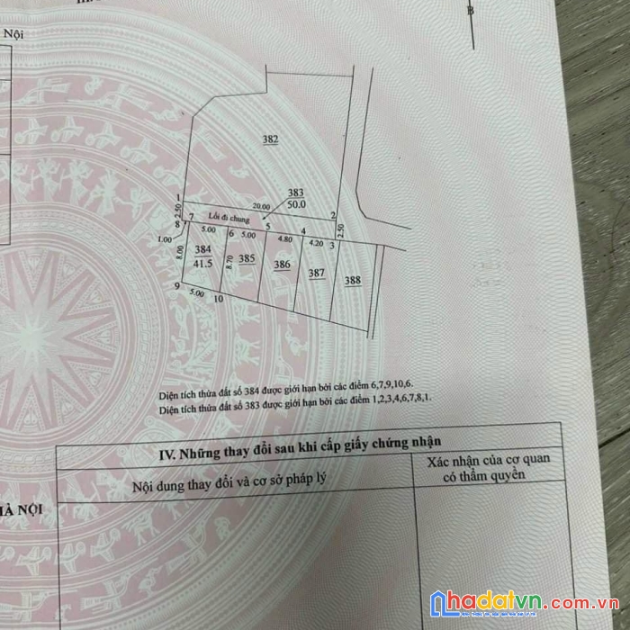 Chính chủ gửi bán đất cổ dương, tiên dương, đông anh, hà nội.  nhinh 1 tỉ oto đỗ cửa
