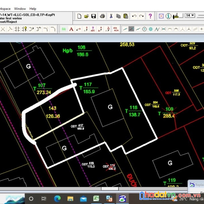 Bán lô 614m2 full thổ cư 100% giá chỉ 8.5 triệum2 phường đông vĩnh, tp vinh