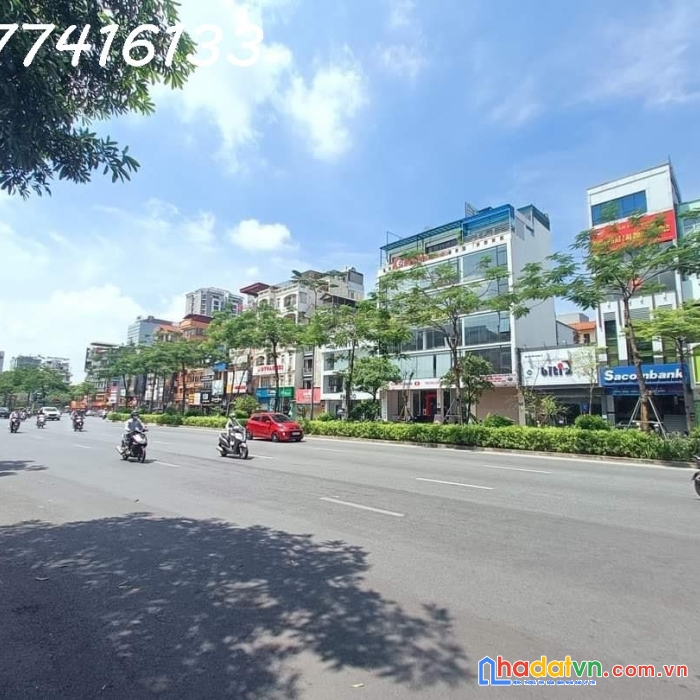 Bán nhà phố xã đàn, ô chợ dừa, dt 65m2, thang máy, kinh doanh, mt 5.4m, vỉa hè 7m