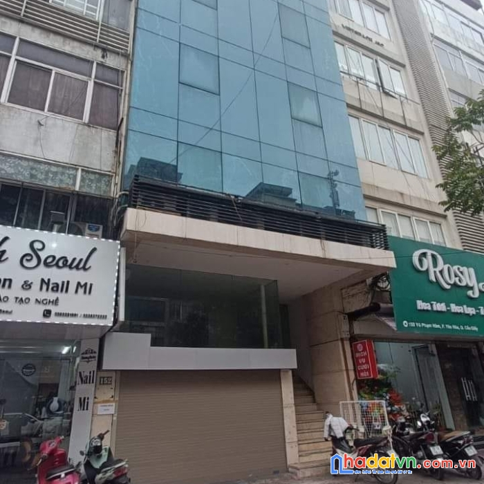 Bán nhà mặt phố vũ phạm hàm, vỉa hè rộng, mặt tiền khủng, kinh doanh đỉnh, 8 tầng, 45m2, 26 tỷ.