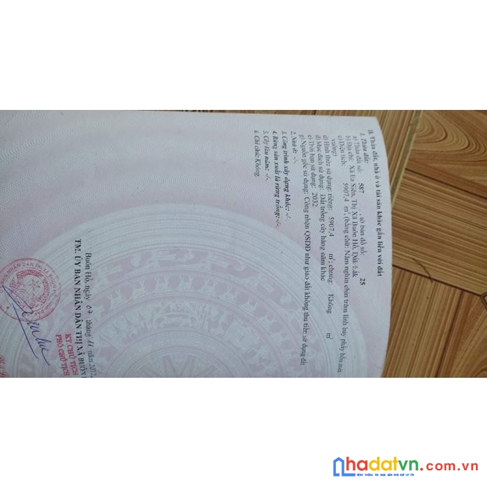 Sở hữu ngay lô đất đường liên huyện buôn hồ - ea ka giá cực mềm