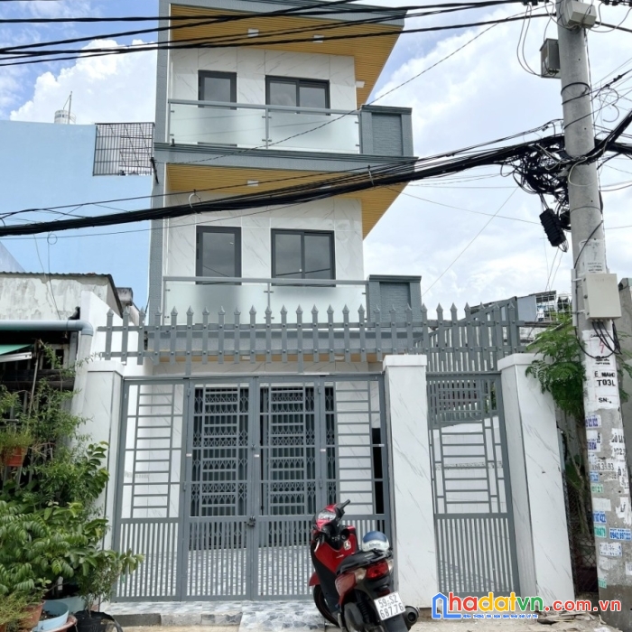 Nhà mới (5x16 trệt/2 lầu) mặt tiền mai hắc đế p15q8 - giá 7 tỷ