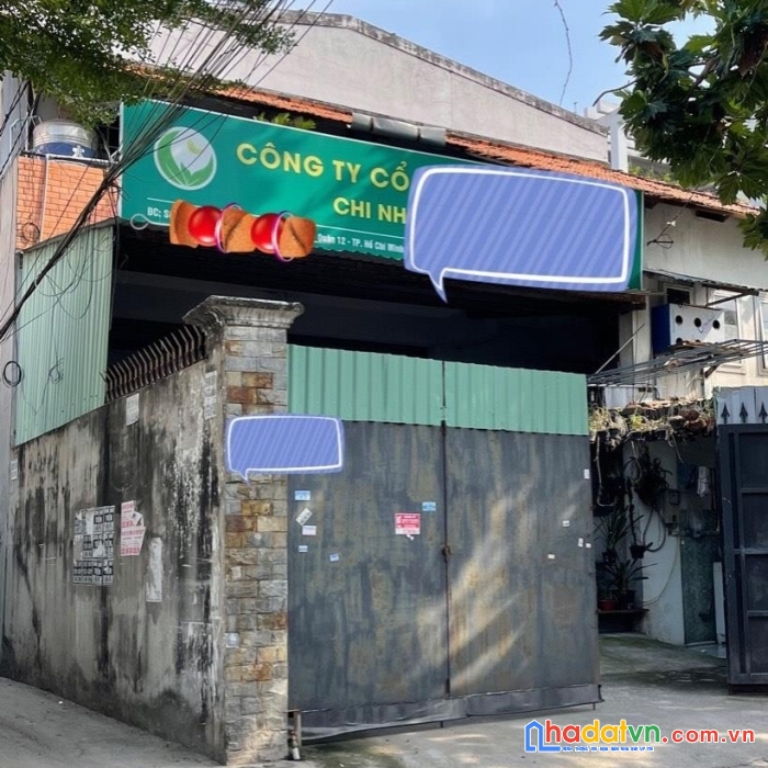 Chính chủ cần bán nhà địa chỉ : phường hiệp thành, quận 12, tp hcm
