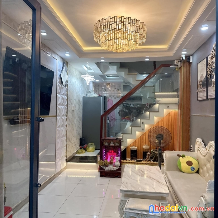 Nhỉnh 4 tỷ có nhà hxh morning quay đầu - đs 14 p8 gò vấp - 3.2 x 9