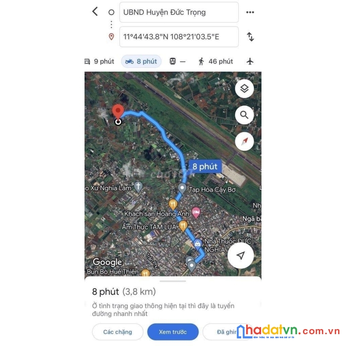 Sở hữu ngay lô đất đẹp vị trí đắc địa tại xã liên hiệp, huyện đức trọng, lâm đồng