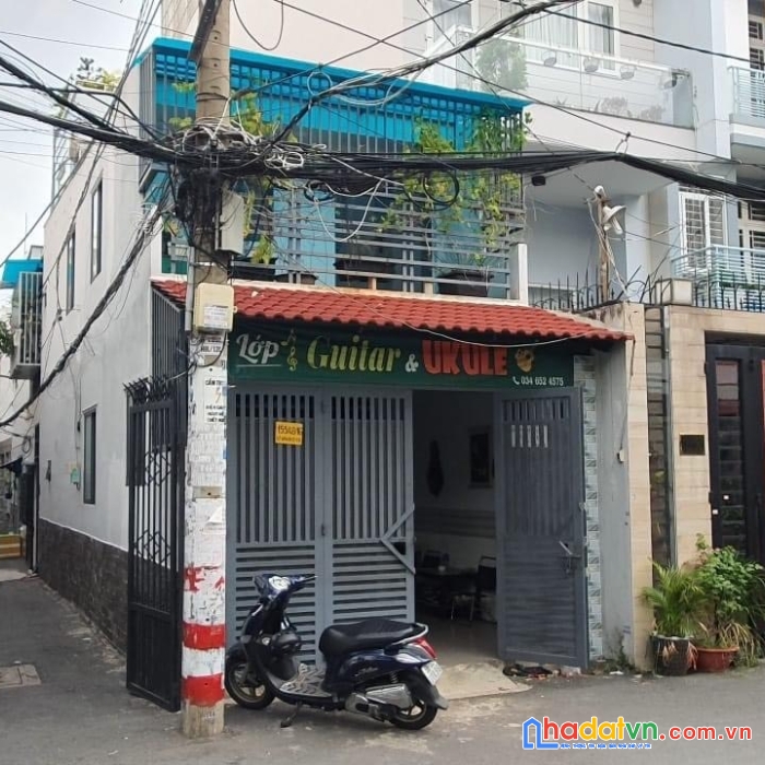 Bán nhà 2 mặt tiền 8m đường lê văn thọ,p8, gò vấp ngay công viên làng hoa 4 tỷ 550tr