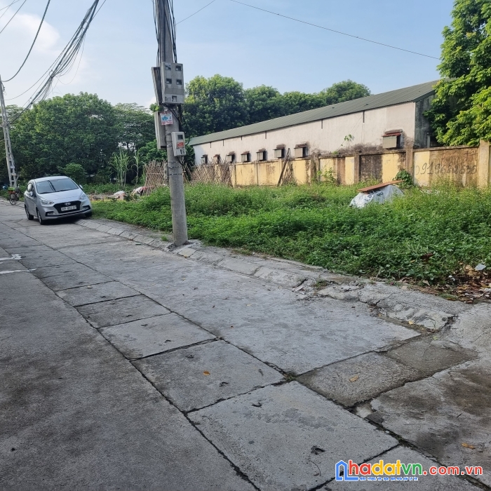 Bán đát đấu giá đản dị đông anh, đường thông rộng, ngay sau trường đảng