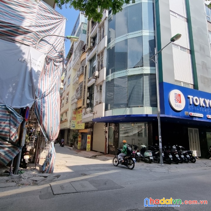 Bán nhà phố trần quang diệu, ngã 3, kinh doanh , ô tô đỗ , 8 tầng thang máy, 60m, 23,5 tỷ