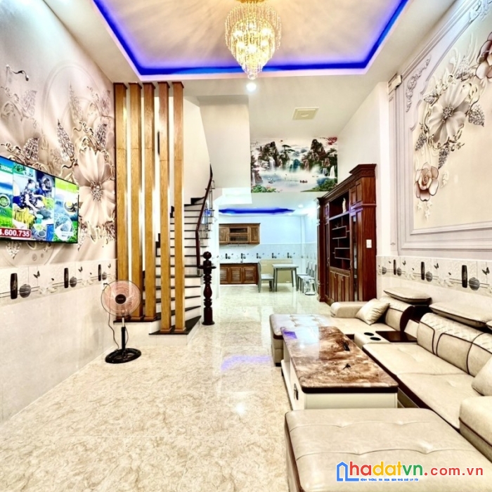 Bán nhà phan huy ích hẻm xe hơi gò vấp 4 tầng đẹp ở ngay nhỉnh 6 tỷ