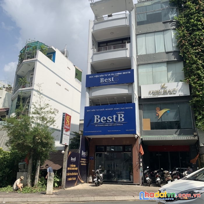 Cho thuê nhà mặt tiền trung tâm phường 9, q3, vỉa hè rộng